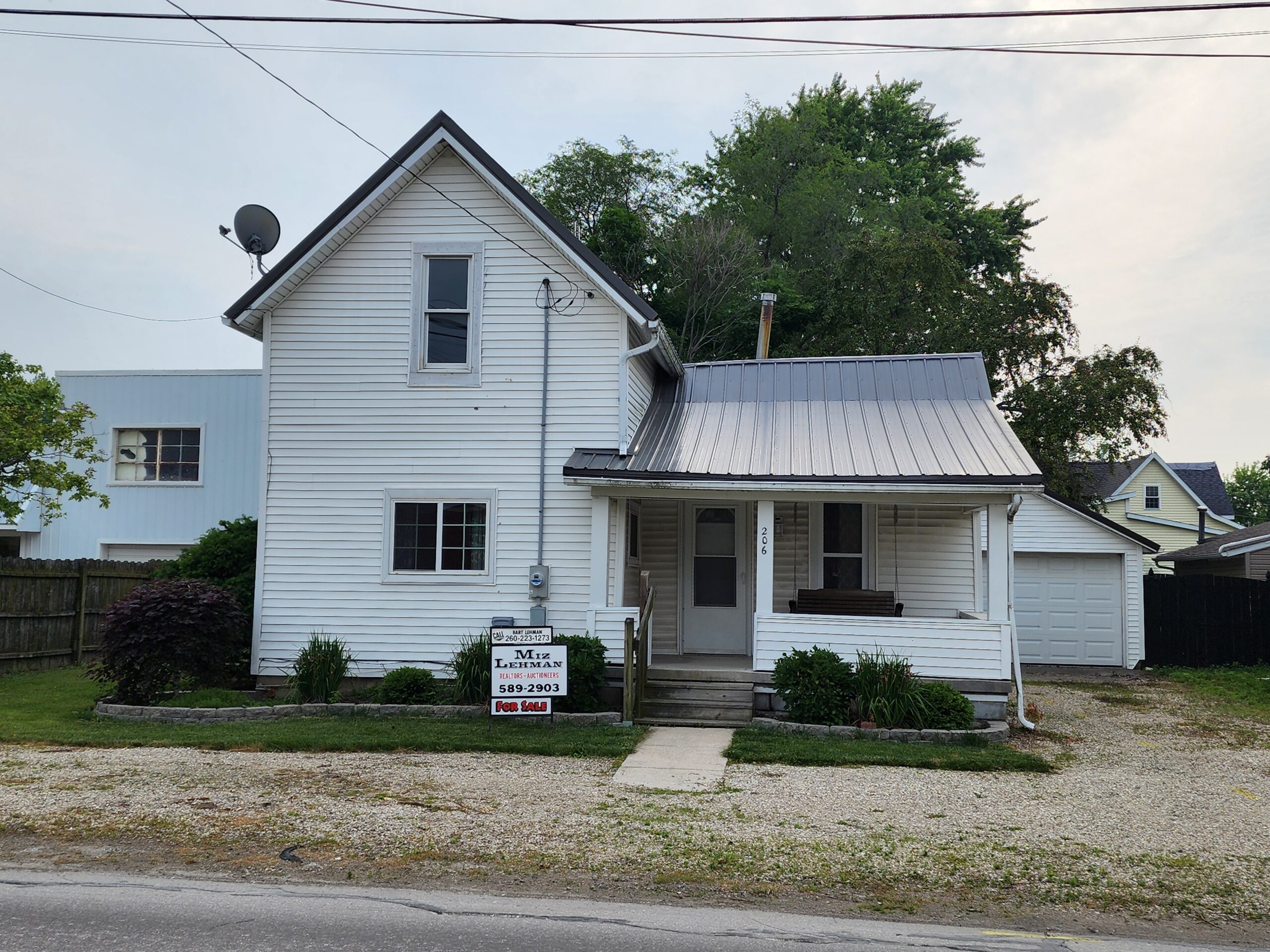 206 S Van Buren St Monroe IN 46772 * 3-Bedroom Home * $139,900