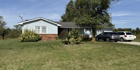 $260,000**401 W 1125 S Geneva, In 46740**3 Bedrooms**2 Bathrooms**2 Acres